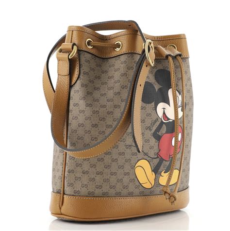 gucci mickey mouse luggage|Gucci Mickey Mouse handbag.